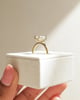 18k Yellow Gold | 2.08ct - E - VVS2 Radiant Lab Diamond | Lab Diamond side stones