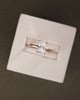 18k Rose Gold | 1.55ct - D - VVS2 Radiant Lab Diamond | Lab Diamond side stones