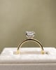 18k Yellow Gold / Platinum | 1.54ct - E - VVS2 Radiant Lab Diamond | Lab Diamond side stones