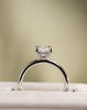 Platinum | 1.59ct - E - VS1 Radiant Lab Diamond | Lab Diamond side stones