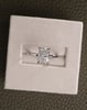 Platinum | 1.59ct - E - VS1 Radiant Lab Diamond | Lab Diamond side stones