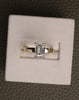 18k Yellow Gold | High Set | 2.09ct - D - VVS2 Emerald Lab Diamond | Lab Diamond side stones