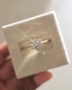 18k Yellow Gold | 7.5mm Round Moissanite