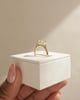 18k Yellow Gold | 1ct - F - VS2 Elongated Cushion Lab Diamond | Lab Diamond side stones