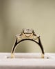 18k Yellow Gold | 2.01ct - D - VS2 Elongated Cushion Lab Diamond | Lab Diamond side stones