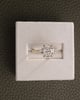 18k Yellow Gold | 1.45ct - F - VVS1 Elongated Cushion Lab Diamond | Lab Diamond side stones