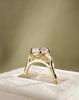 18k Yellow Gold | 2.05ct - E - VVS1 Elongated Cushion Lab Diamond | Lab Diamond side stones