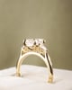 18k Yellow Gold | 2.22ct - D - VVS1 Elongated Cushion Lab Diamond | Lab Diamond side stones