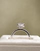 Platinum | 2.78ct - D - VS1 Oval Lab Diamond | Lab Diamond side stones