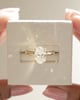 18k Yellow Gold | 2.07ct - D - VVS2 Oval Lab Diamond | Lab Diamond side stones