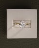 18k Yellow Gold / Platinum | 2.02ct - F - VS1 Oval Lab Diamond | Lab Diamond side stones