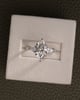 Platinum | 1.93ct - F - VS1 Marquise Lab Diamond | Lab Diamond side stones