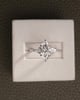 Platinum | 1.93ct - F - VS1 Marquise Lab Diamond | Lab Diamond side stones