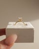 18k Yellow Gold | 2.08ct - D - VS1 Round Lab Diamond | Lab Diamond side stones