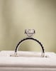 Platinum | 2.01ct - F - VVS2 Round Lab Diamond | Lab Diamond side stones
