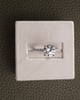 Platinum | 2.01ct - F - VVS2 Round Lab Diamond | Lab Diamond side stones