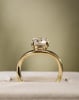 18k Yellow Gold | 2ct - F - VS1 Round Lab Diamond