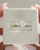 18k Yellow Gold / Platinum | 1.53ct - D - VVS2 Elongated Cushion Lab Diamond | Lab Diamond side stones