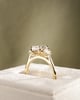 18k Yellow Gold | 2.09ct - E - VS1 Elongated Cushion Lab Diamond | Lab Diamond side stones