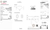 Platinum | High Set | 2.09ct - E - VVS1 Elongated Hexagon Lab Diamond