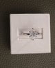 Platinum | High Set | 2.09ct - E - VVS1 Elongated Hexagon Lab Diamond
