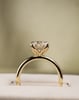 18k Yellow Gold | 2.42ct - E - VS1 Round Lab Diamond | Lab Diamond side stones