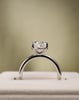 Platinum | High Set | 3.01ct - F - VS1 Oval Lab Diamond