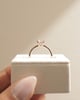 18k Rose Gold | Low Set | 8x6mm Oval Moissanite