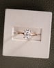 18k Rose Gold | Low Set | 8x6mm Oval Moissanite