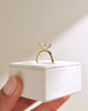 18k Yellow Gold | High Set | 2.01ct - F - VVS2 Oval Lab Diamond