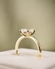 18k Yellow Gold | Low Set | 2.03ct - F - VVS2 Oval Lab Diamond