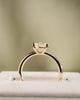 18k Yellow Gold | Low Set | 2.03ct - F - VVS2 Oval Lab Diamond