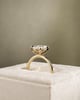 18k Yellow Gold | High Set | 2.58ct - D - VS1 Oval Lab Diamond