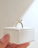 18k Yellow Gold | High Set | 1.98ct - D - VS1 Oval Lab Diamond