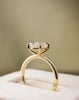 18k Yellow Gold | High Set | 2.28ct - F - VS1 Oval Lab Diamond