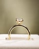 18k Yellow Gold | High Set | 2.07ct - D - VVS2 Oval Lab Diamond