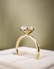 18k Yellow Gold | High Set | 2.07ct - D - VVS2 Oval Lab Diamond