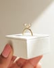 18k Yellow Gold | High Set | 2.82ct - E - VS1 Oval Lab Diamond | #2