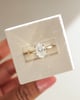 18k Yellow Gold | High Set | 2.05ct - D - VVS2 Oval Lab Diamond