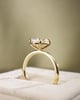 18k Yellow Gold | High Set | 2.09ct - E - VS1 Oval Lab Diamond