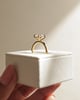 18k Yellow Gold | High Set | 2.12ct - D - VVS2 Oval Lab Diamond