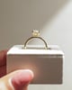 18k Yellow Gold | High Set | 2.12ct - D - VVS2 Oval Lab Diamond