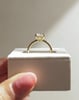 18k Yellow Gold | High Set | 2.41ct - F - VVS2 Oval Lab Diamond