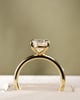 18k Yellow Gold | High Set | 2.59ct - D - VVS2 Oval Lab Diamond
