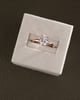 18k Rose Gold | High Set | 1.58ct - D - VVS2 Oval Lab Diamond