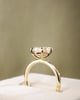 18k Yellow Gold | High Set | 2.27ct - D - VVS2 Oval Lab Diamond