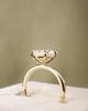 18k Yellow Gold | High Set | 2.68ct - D - VS1 Oval Lab Diamond