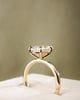 18k Yellow Gold | High Set | 2.44ct - D - VVS2 Oval Lab Diamond