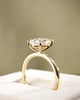 18k Yellow Gold | High Set | 2.61ct - E - VVS2 Oval Lab Diamond