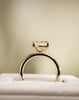 18k Yellow Gold | High Set | 2.57ct - D - VVS2 Oval Lab Diamond